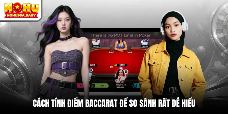 Cách tính điểm Baccarat để so sánh rất dễ hiểu