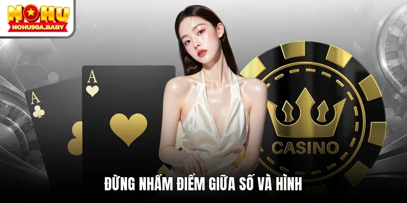Đừng nhầm điểm giữa số và hình