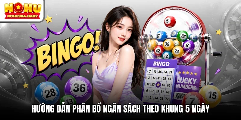 Hướng dẫn phân bổ ngân sách theo khung 5 ngày
