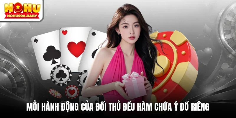 Mỗi hành động của đối thủ đều hàm chứa ý đồ riêng